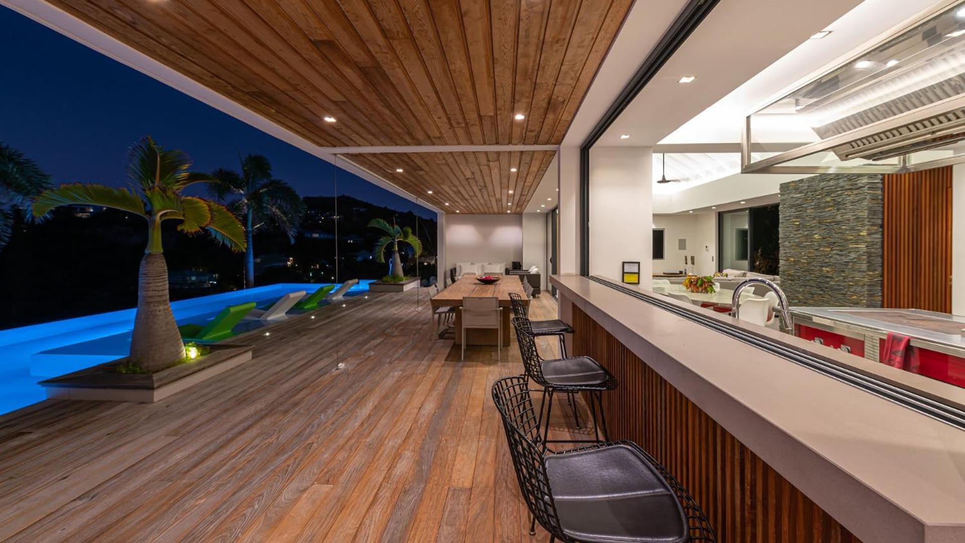 Architecture Jewel Set On A Hillside Βίλα St. Barthelemy Εξωτερικό φωτογραφία