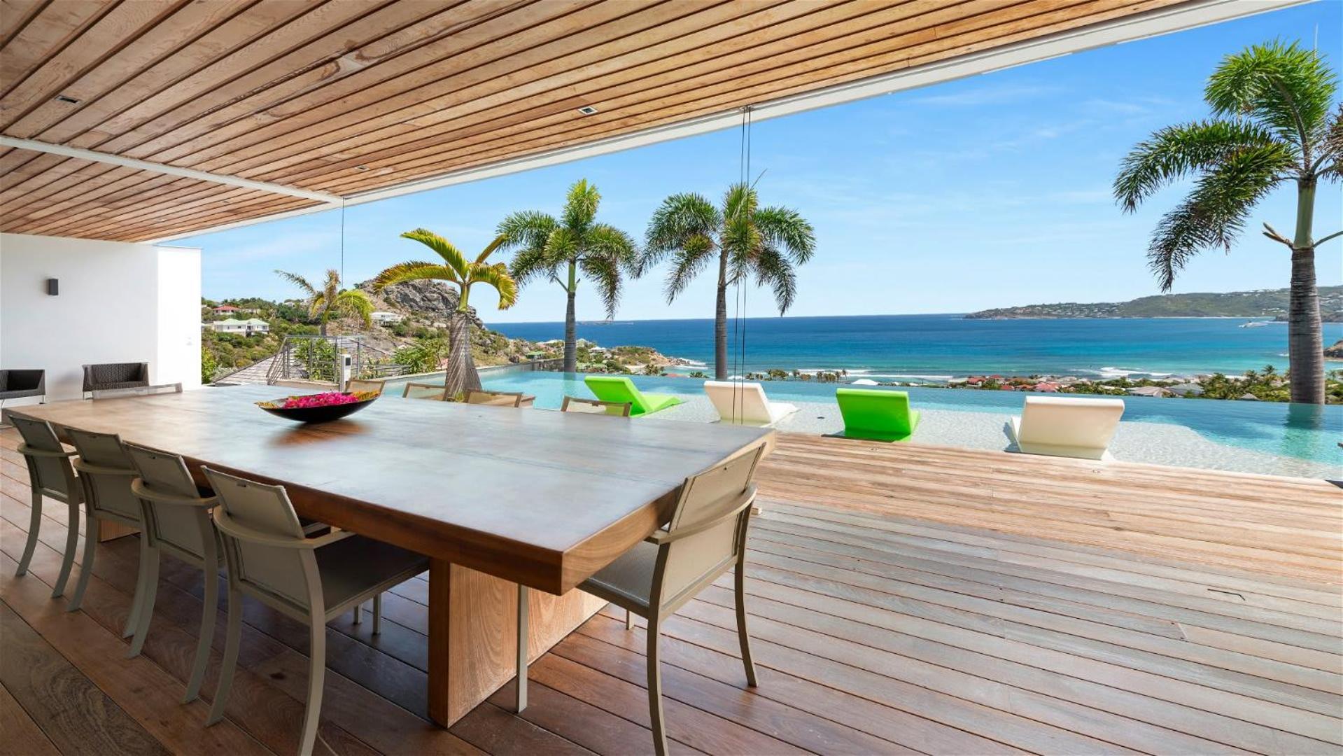 Architecture Jewel Set On A Hillside Βίλα St. Barthelemy Εξωτερικό φωτογραφία