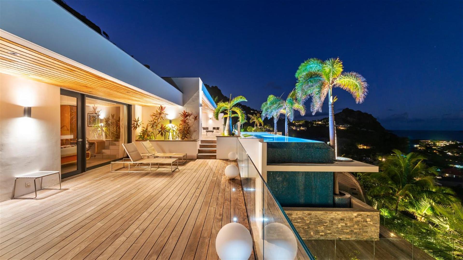 Architecture Jewel Set On A Hillside Βίλα St. Barthelemy Εξωτερικό φωτογραφία