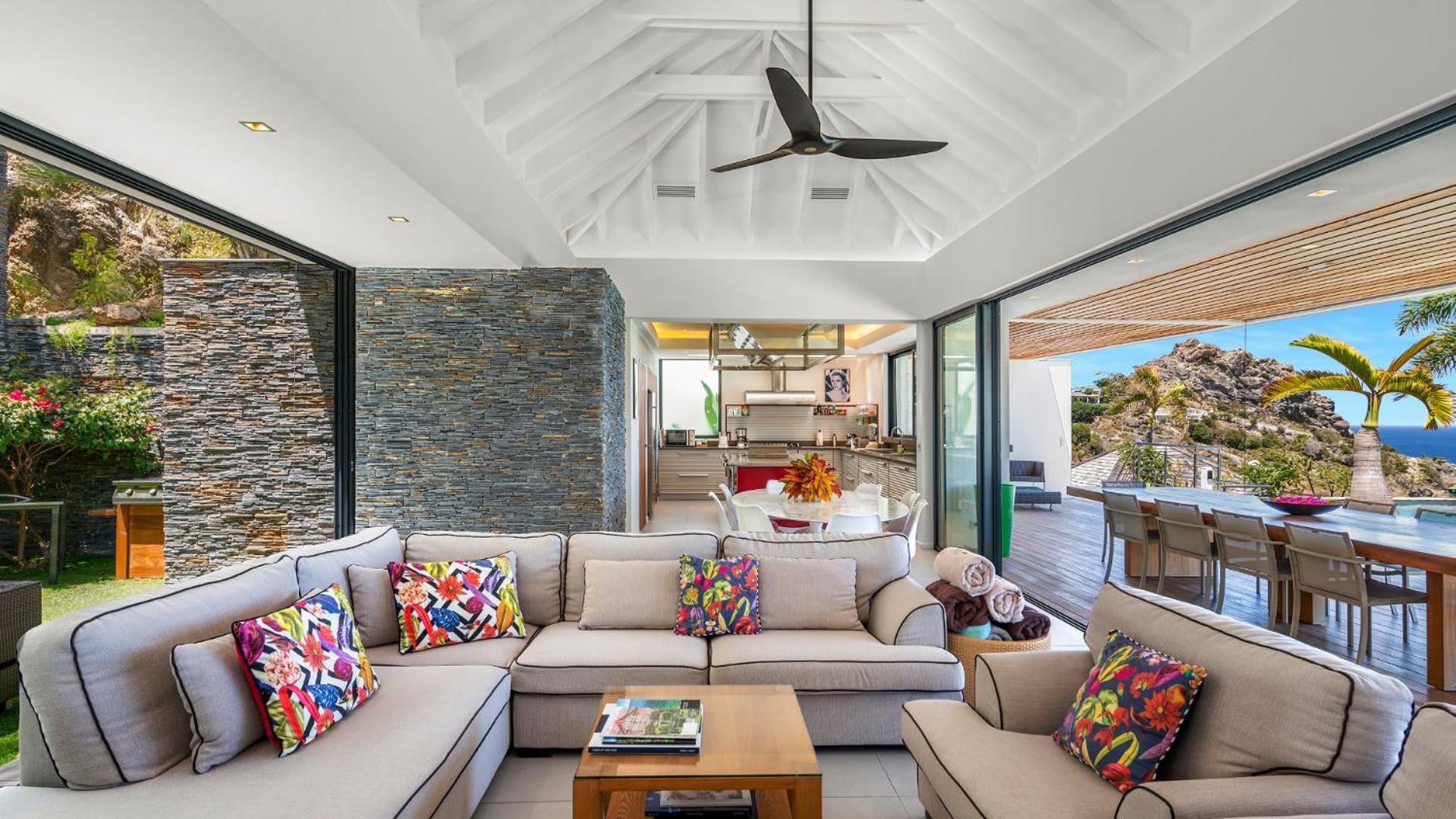 Architecture Jewel Set On A Hillside Βίλα St. Barthelemy Εξωτερικό φωτογραφία