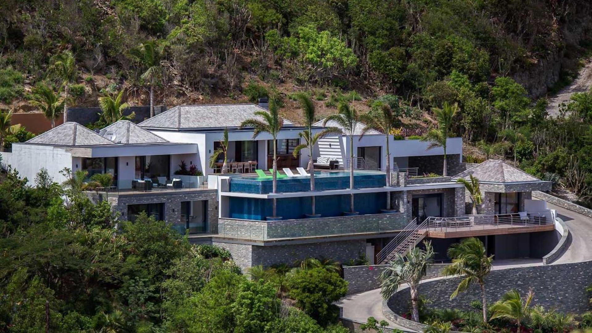 Architecture Jewel Set On A Hillside Βίλα St. Barthelemy Εξωτερικό φωτογραφία