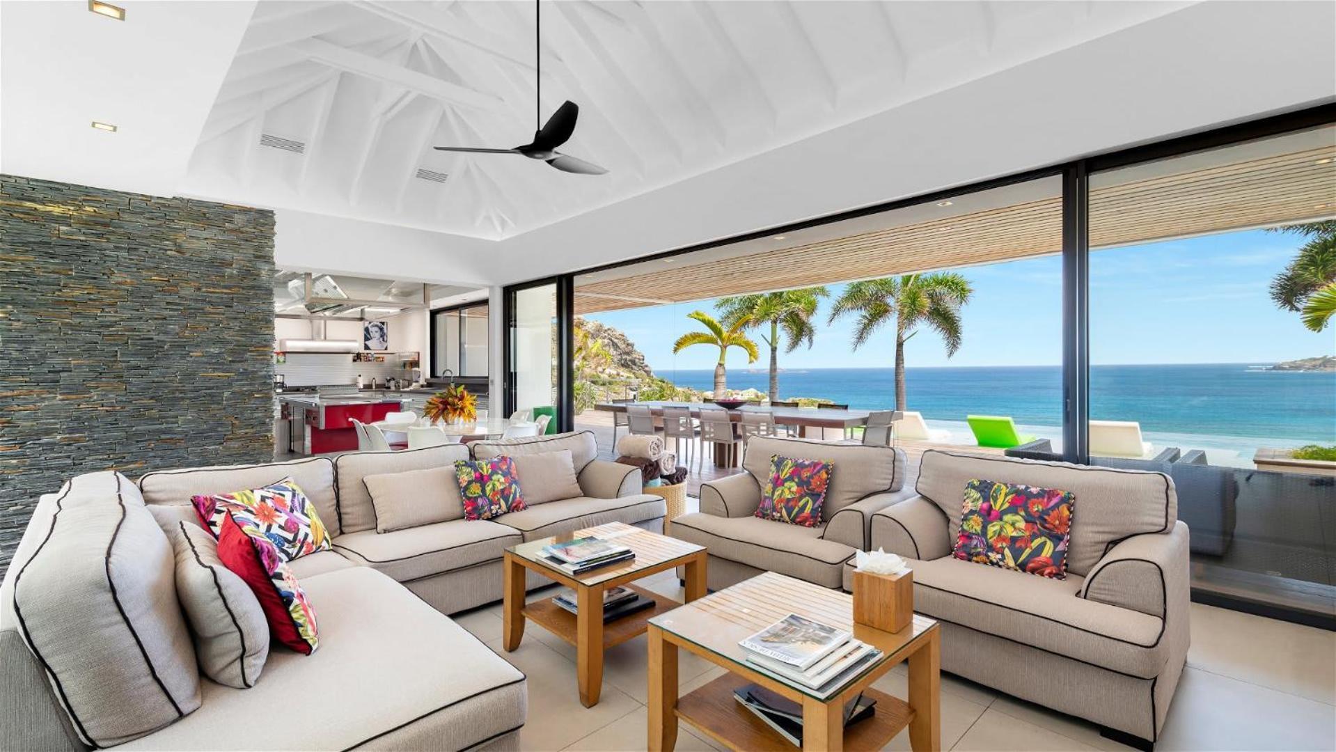 Architecture Jewel Set On A Hillside Βίλα St. Barthelemy Εξωτερικό φωτογραφία