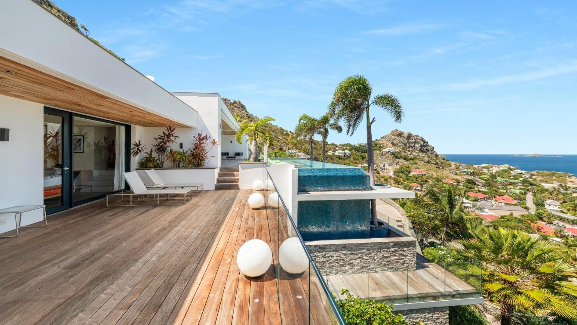Architecture Jewel Set On A Hillside Βίλα St. Barthelemy Εξωτερικό φωτογραφία