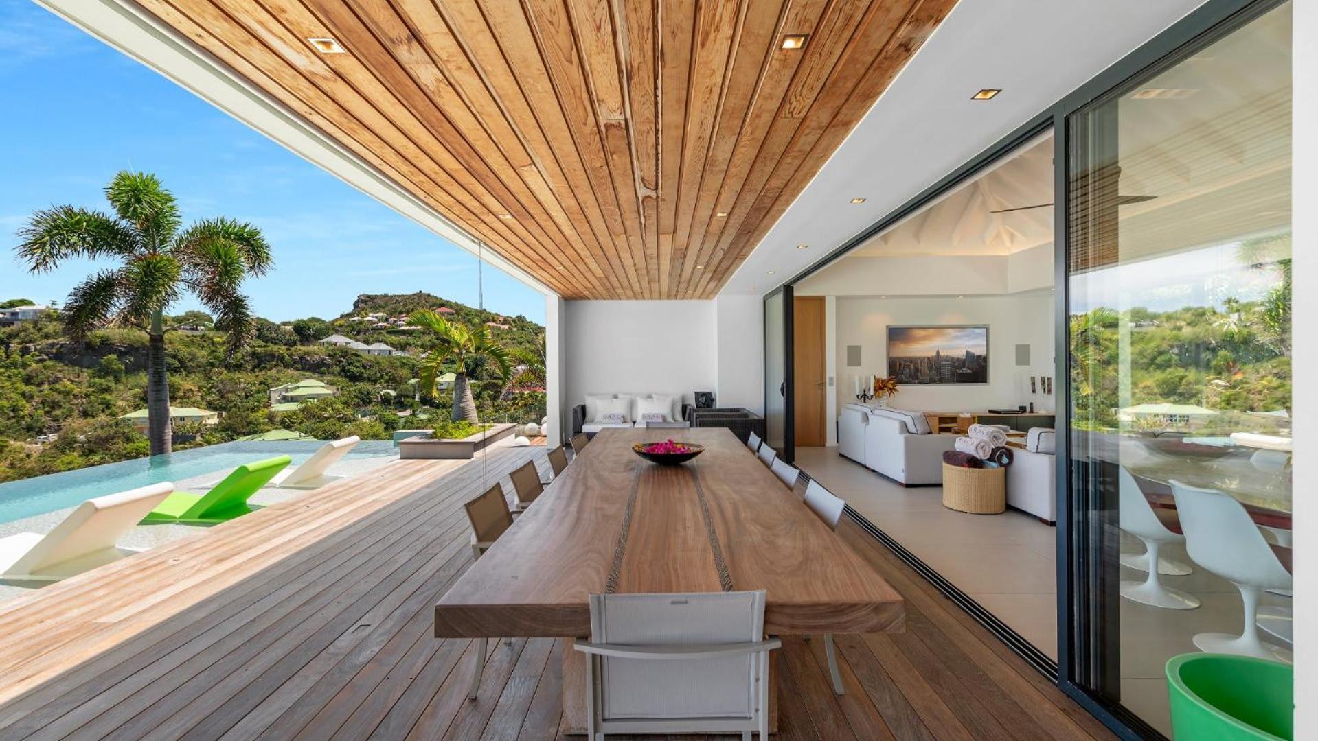 Architecture Jewel Set On A Hillside Βίλα St. Barthelemy Εξωτερικό φωτογραφία