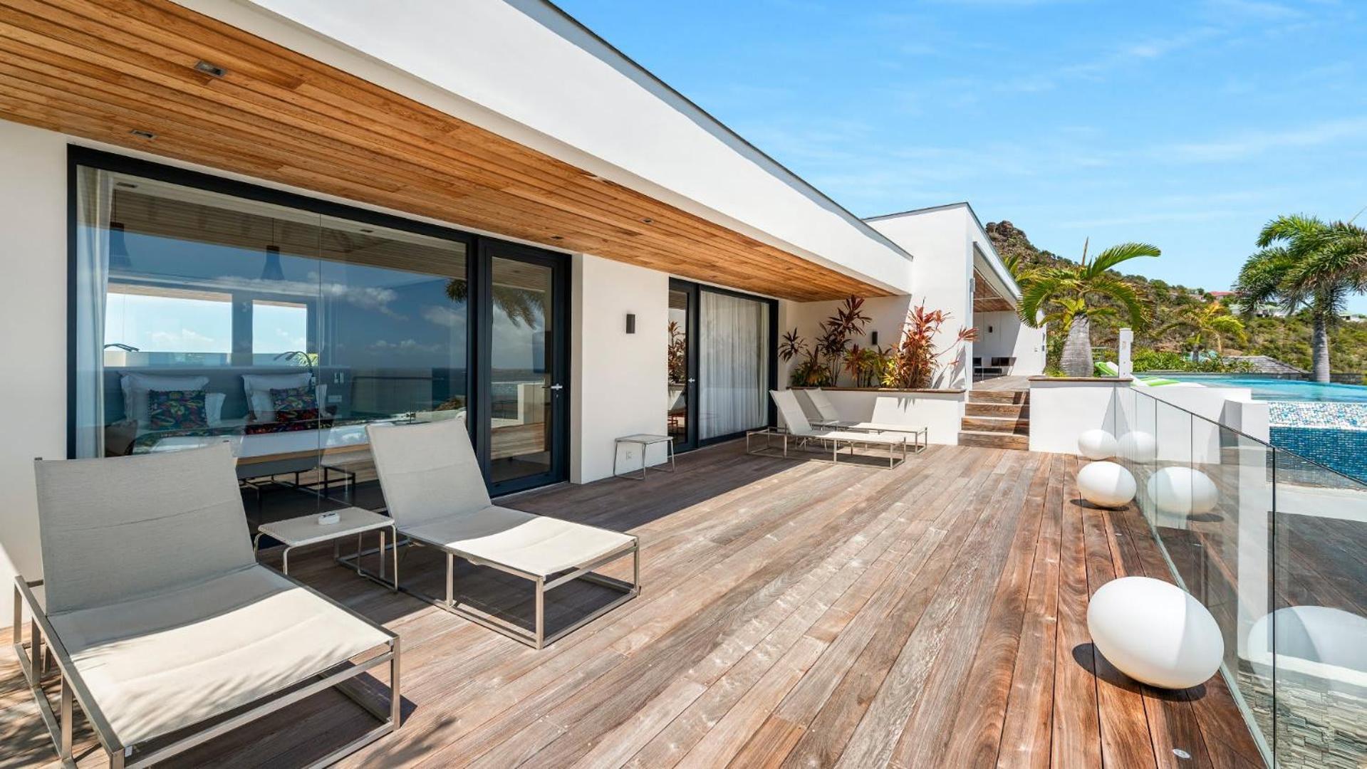 Architecture Jewel Set On A Hillside Βίλα St. Barthelemy Εξωτερικό φωτογραφία