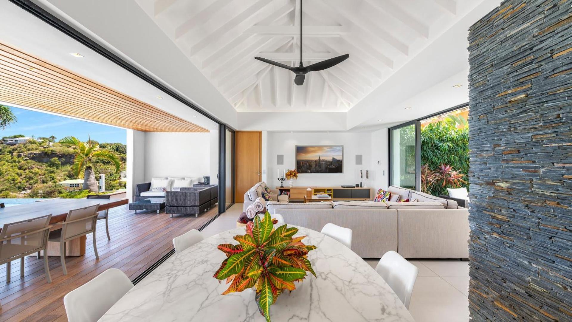 Architecture Jewel Set On A Hillside Βίλα St. Barthelemy Εξωτερικό φωτογραφία
